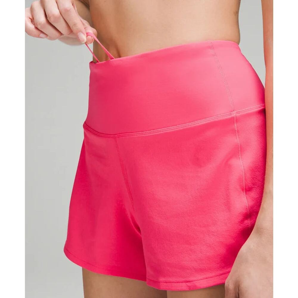 Lululemon Speed Up High-Rise Short 4" in Lip Gloss Pink size 10 - Picture 6 of 8